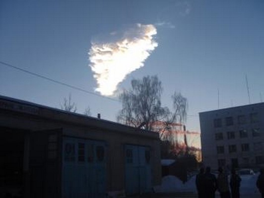 Meteorite hits central Russia in Pictures
